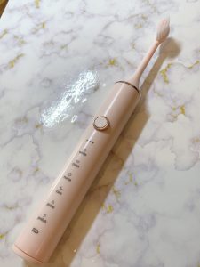 電動歯ブラシピンク